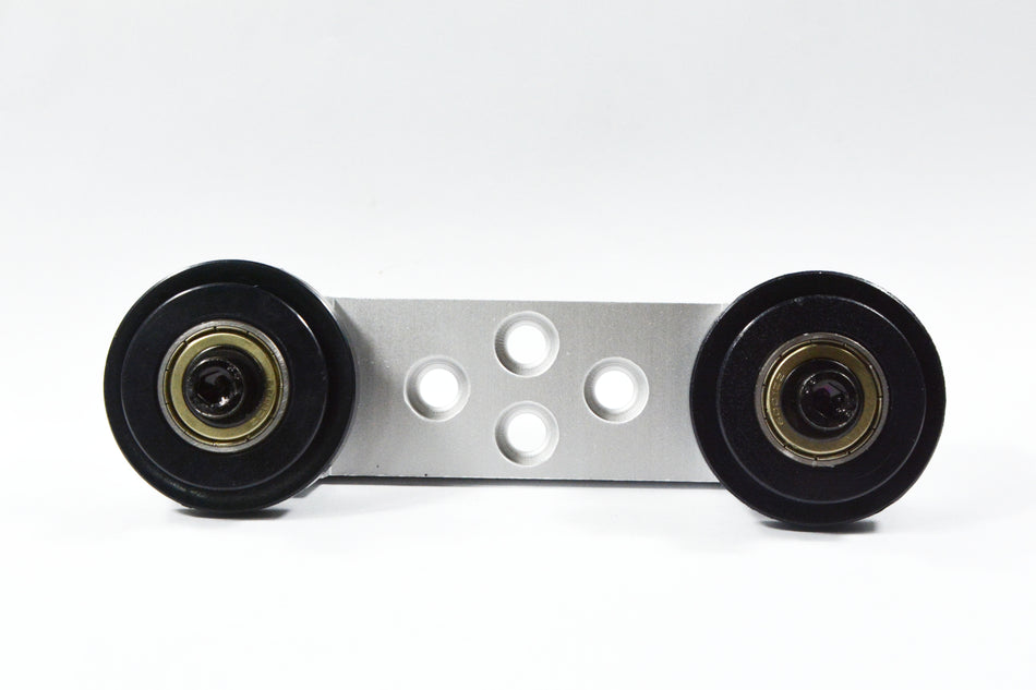 40×80 Series Dual Roller Wheel Bracket Assembly