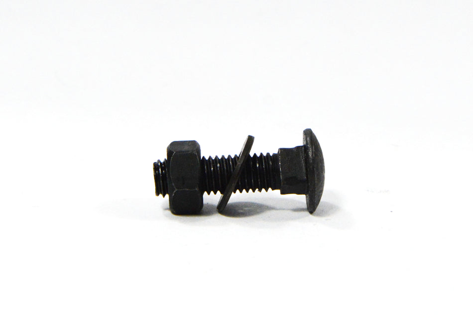 M8X30 mm Black carriage bolt