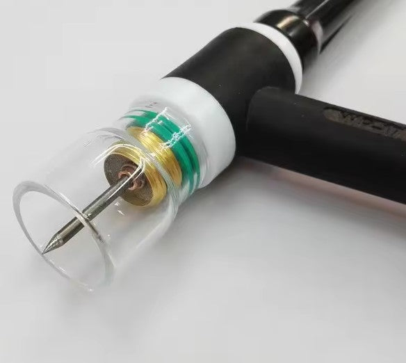 8Pcs/Set TIG Welding Consumables Stubby Gas Lens TIG #12 Glass Cup Collets Body Tips For WP17 WP18 WP26 Hand Tool